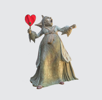 James Coplestone Queen of Hearts Garden Sculpture